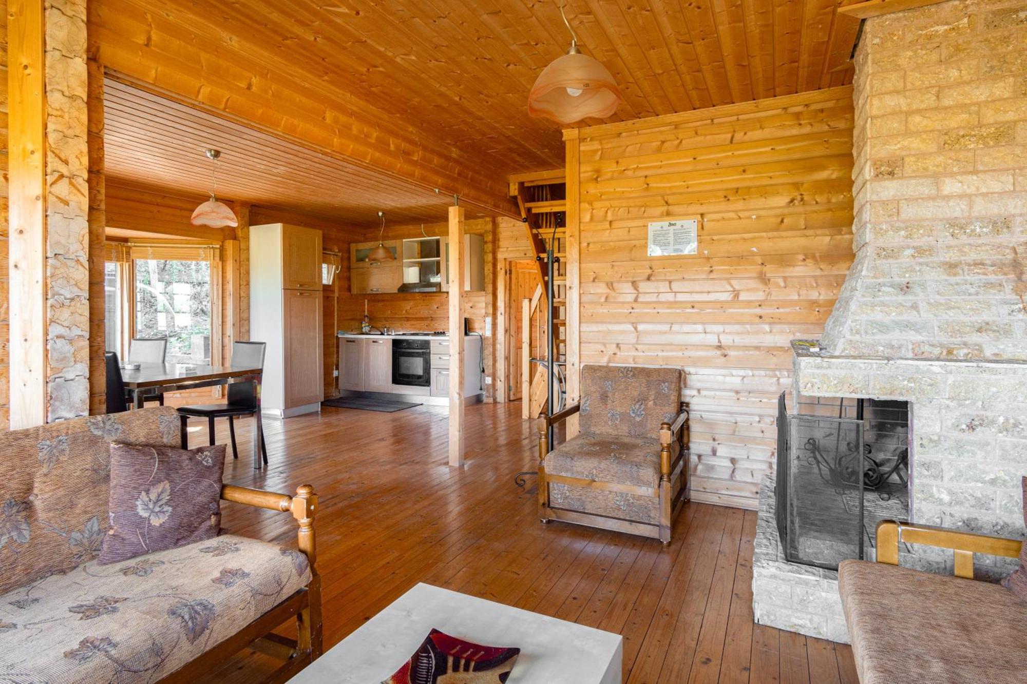 Zeus-Village Οικισμός Φινλανδικών Chalet Με Πισίνες & Γυμναστήριο Molos  Екстер'єр фото