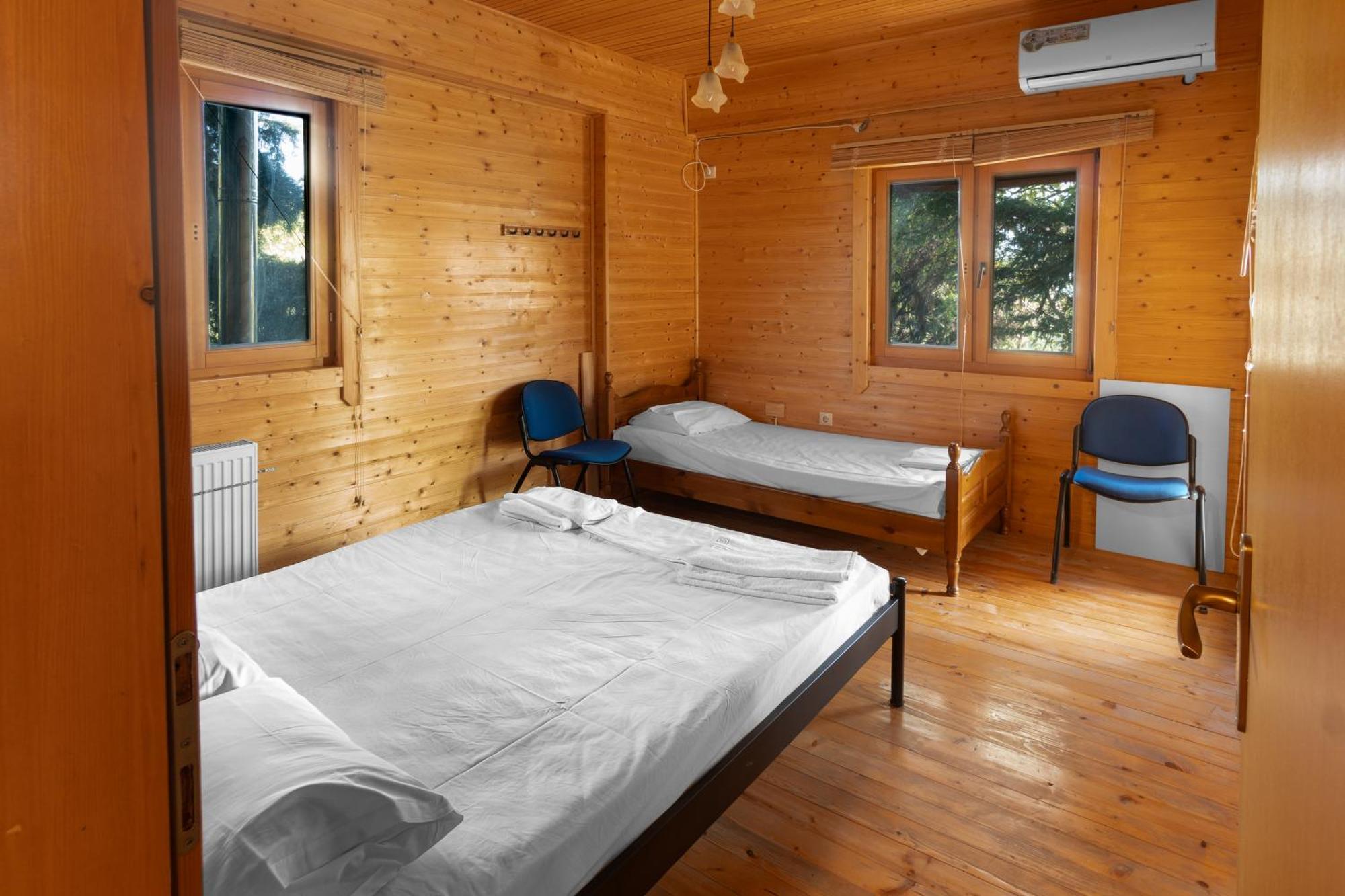 Zeus-Village Οικισμός Φινλανδικών Chalet Με Πισίνες & Γυμναστήριο Molos  Екстер'єр фото