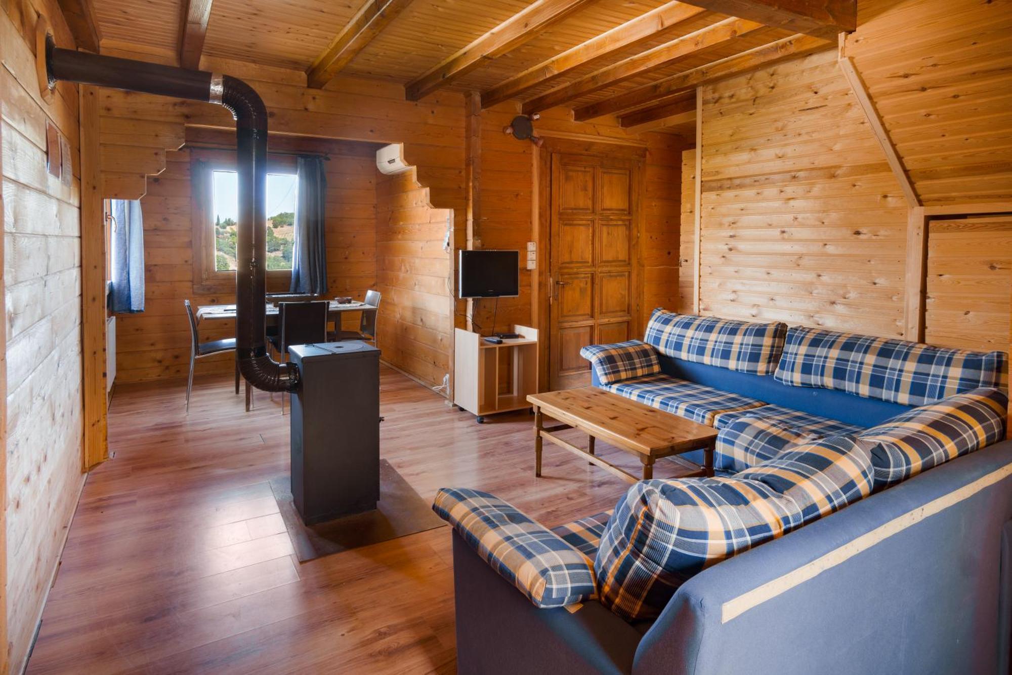 Zeus-Village Οικισμός Φινλανδικών Chalet Με Πισίνες & Γυμναστήριο Molos  Екстер'єр фото