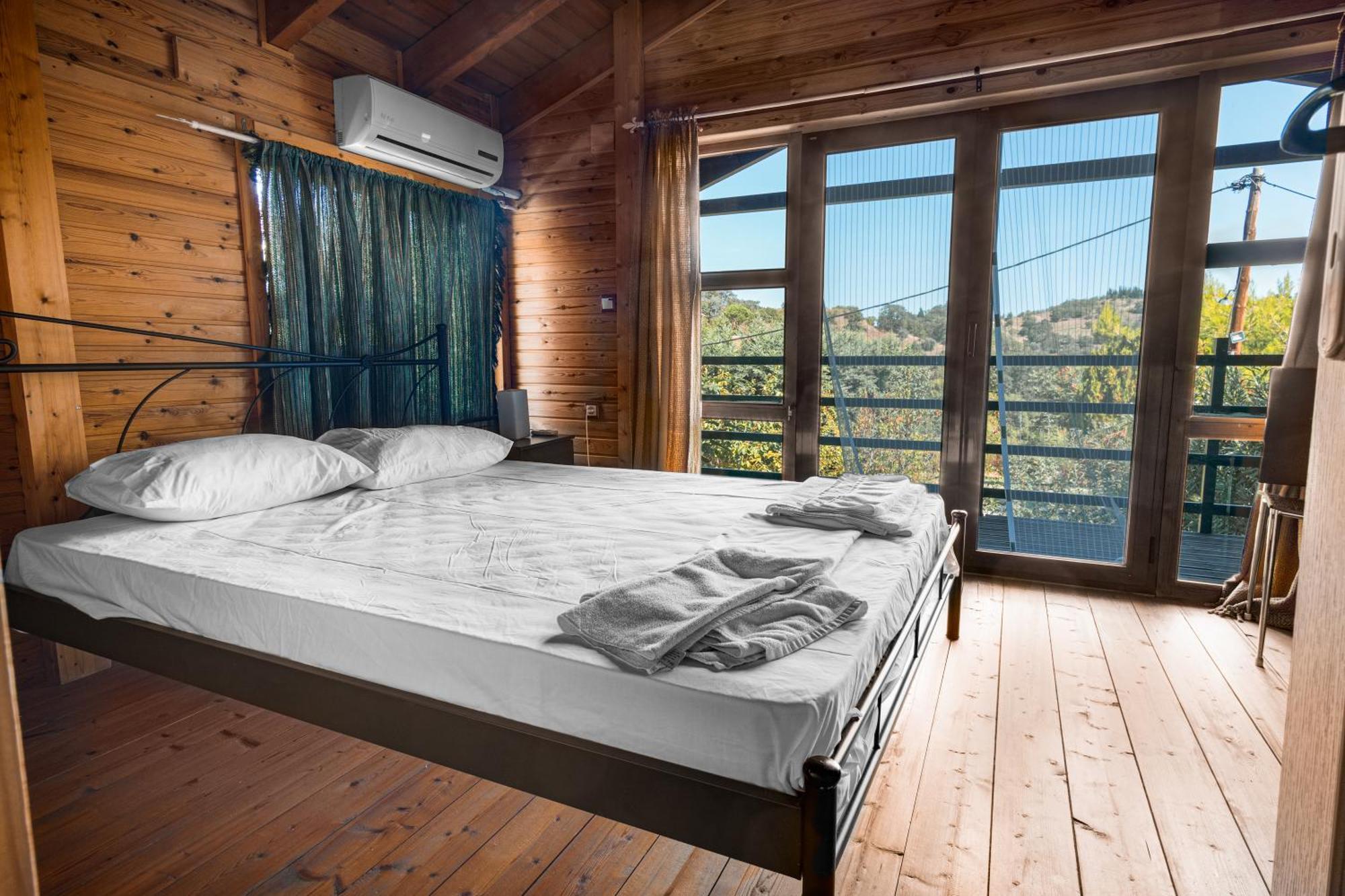 Zeus-Village Οικισμός Φινλανδικών Chalet Με Πισίνες & Γυμναστήριο Molos  Екстер'єр фото