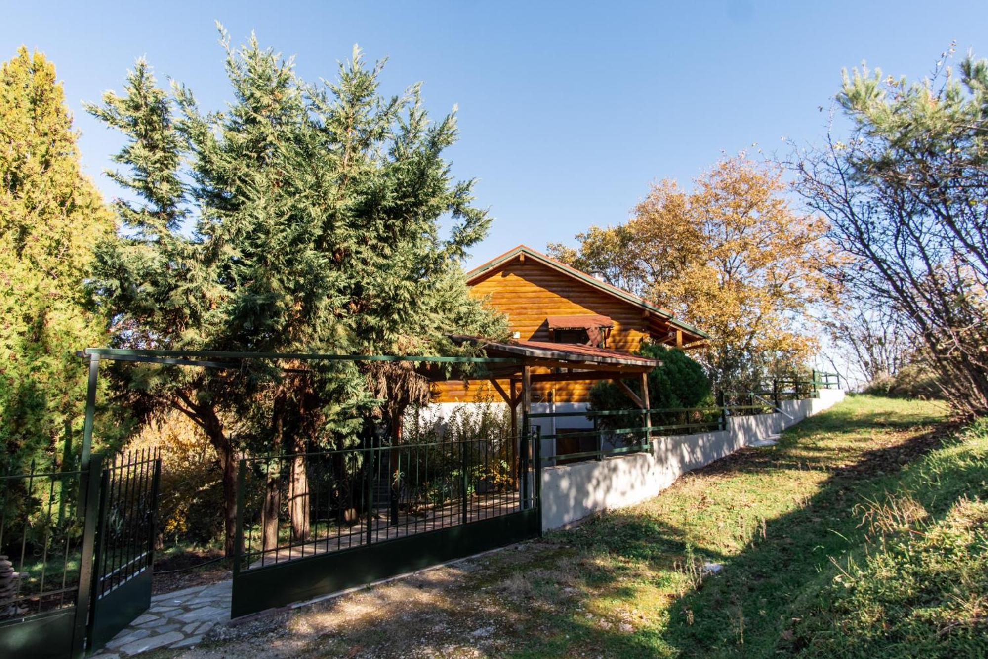 Zeus-Village Οικισμός Φινλανδικών Chalet Με Πισίνες & Γυμναστήριο Molos  Екстер'єр фото