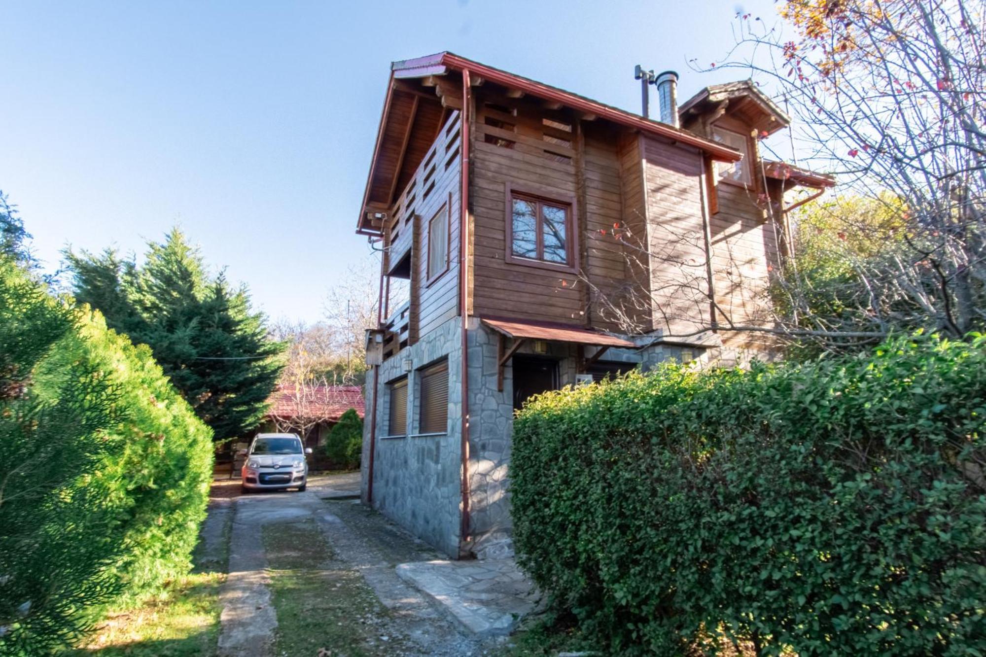 Zeus-Village Οικισμός Φινλανδικών Chalet Με Πισίνες & Γυμναστήριο Molos  Екстер'єр фото