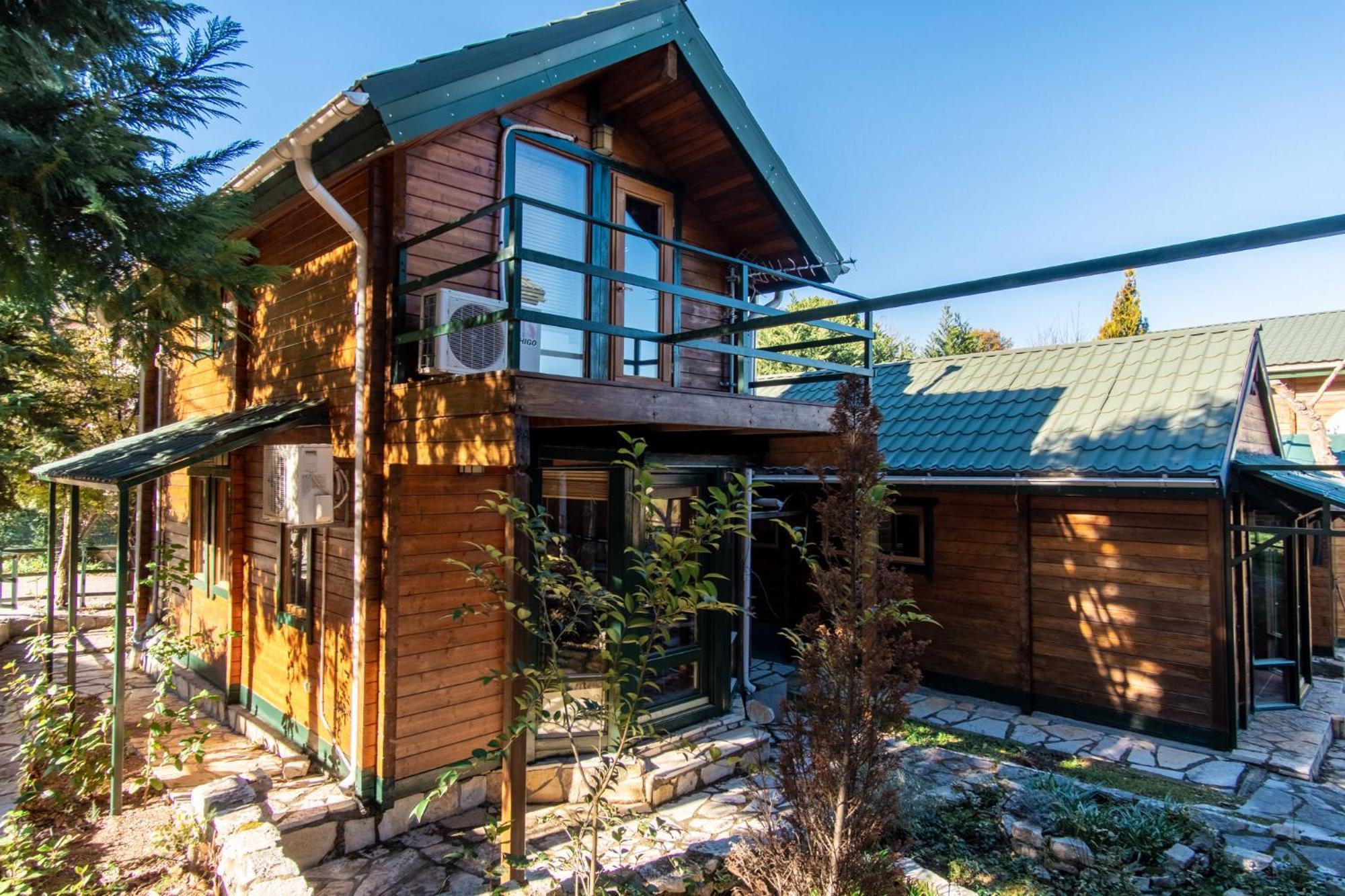 Zeus-Village Οικισμός Φινλανδικών Chalet Με Πισίνες & Γυμναστήριο Molos  Екстер'єр фото