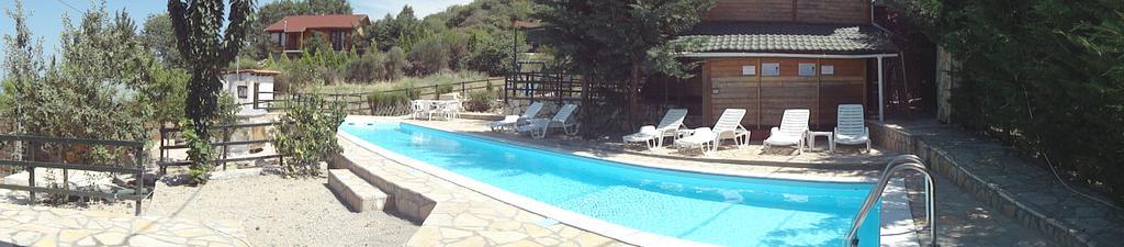 Zeus-Village Οικισμός Φινλανδικών Chalet Με Πισίνες & Γυμναστήριο Molos  Екстер'єр фото